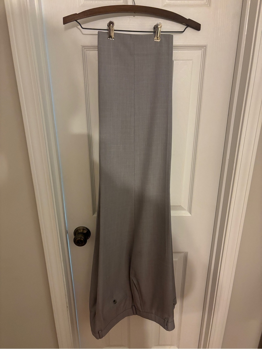 Saddlebred Light Gray Men’s Dress Trousers